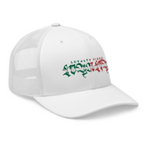 Gente Trucker Hat White - Loyalty Vibes