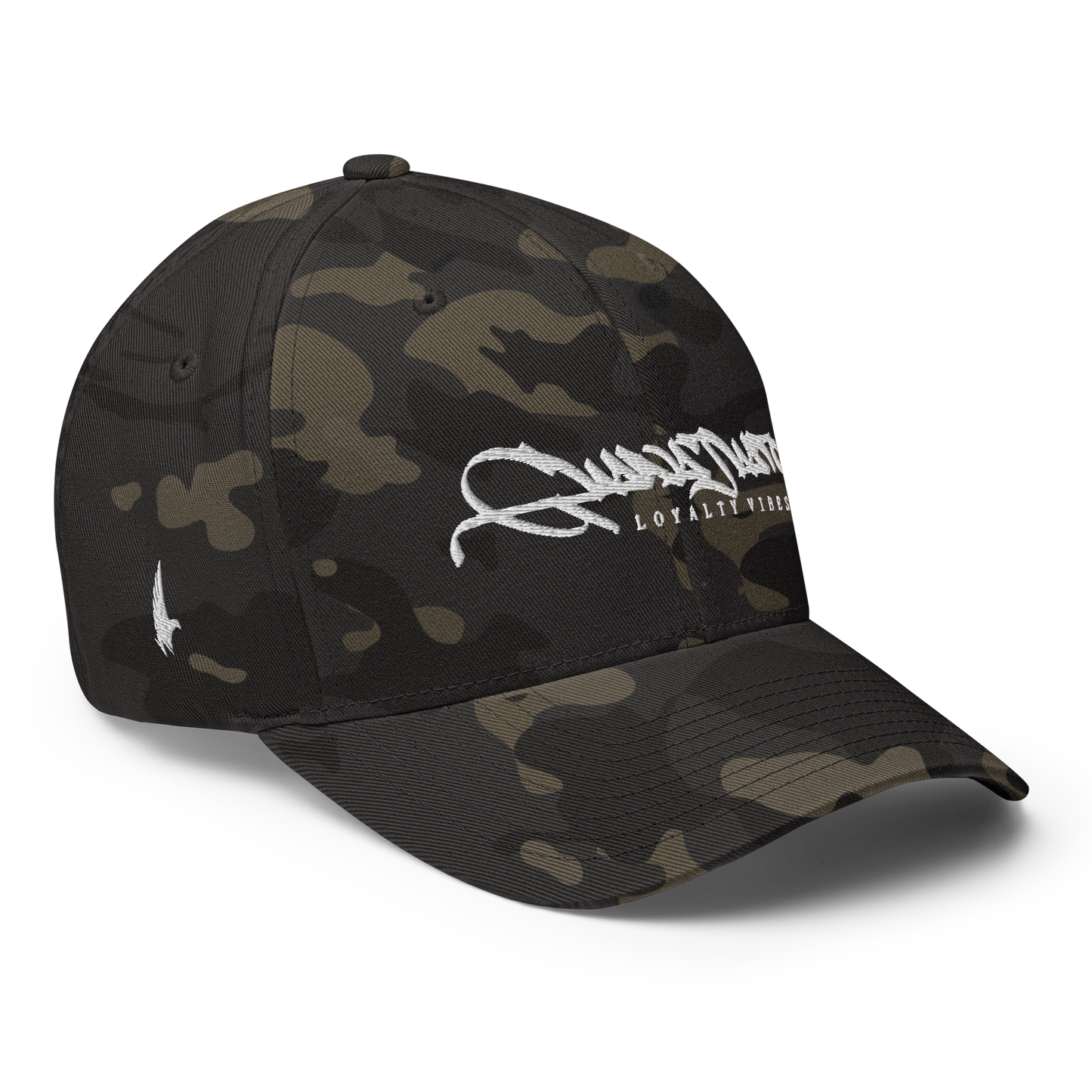 Loyalty Vibes Guanajuato Fitted Hat Urban Camo Loyalty Vibes