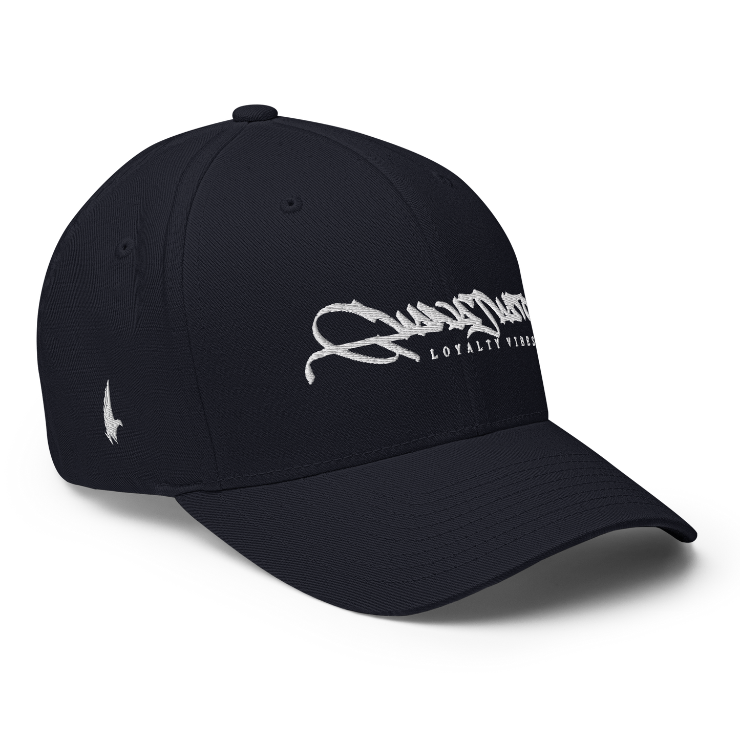 Loyalty Vibes Guanajuato Fitted Hat Navy Blue Loyalty Vibes