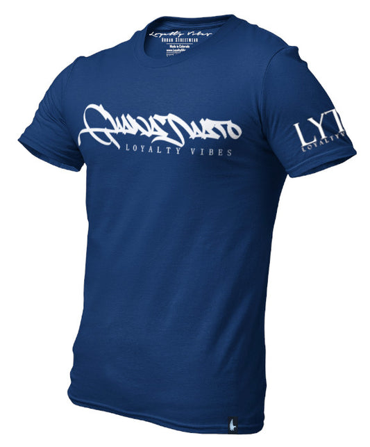 Loyalty Vibes Guanajuato Graphic T-Shirt Navy Blue Loyalty Vibes