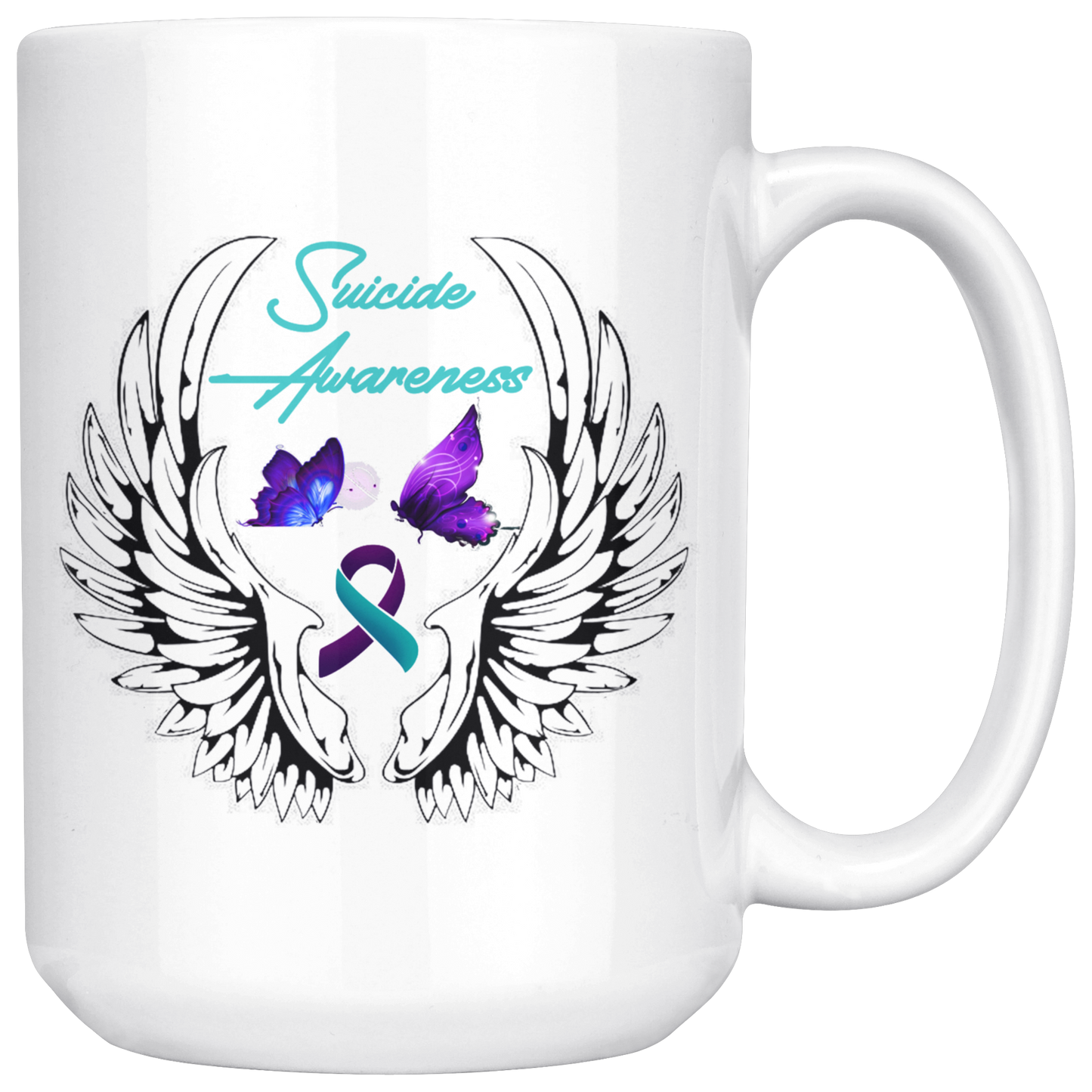 Loyalty Vibes Suicide Awareness Battle Mug 15oz Mug