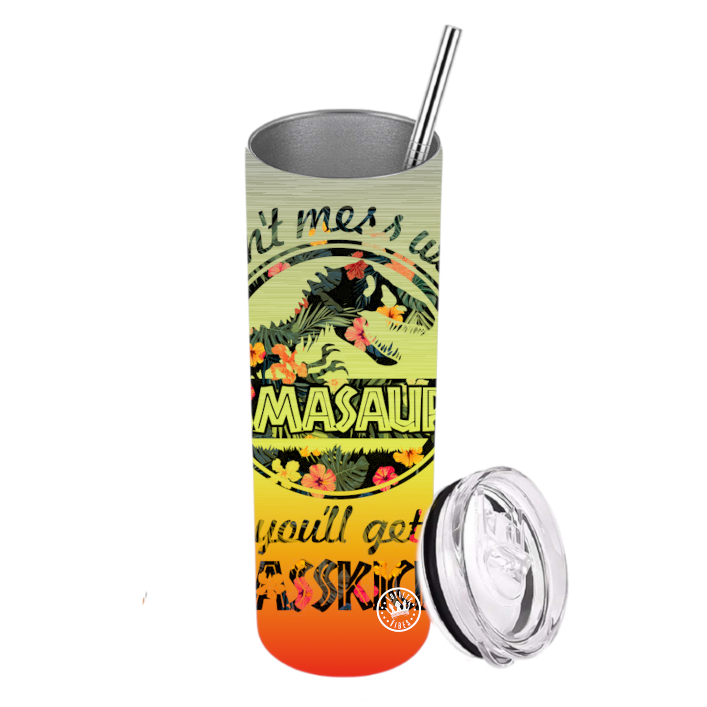 Jurasskicked Mamasaurus Tumbler Tropical Citrus - Loyalty Vibes