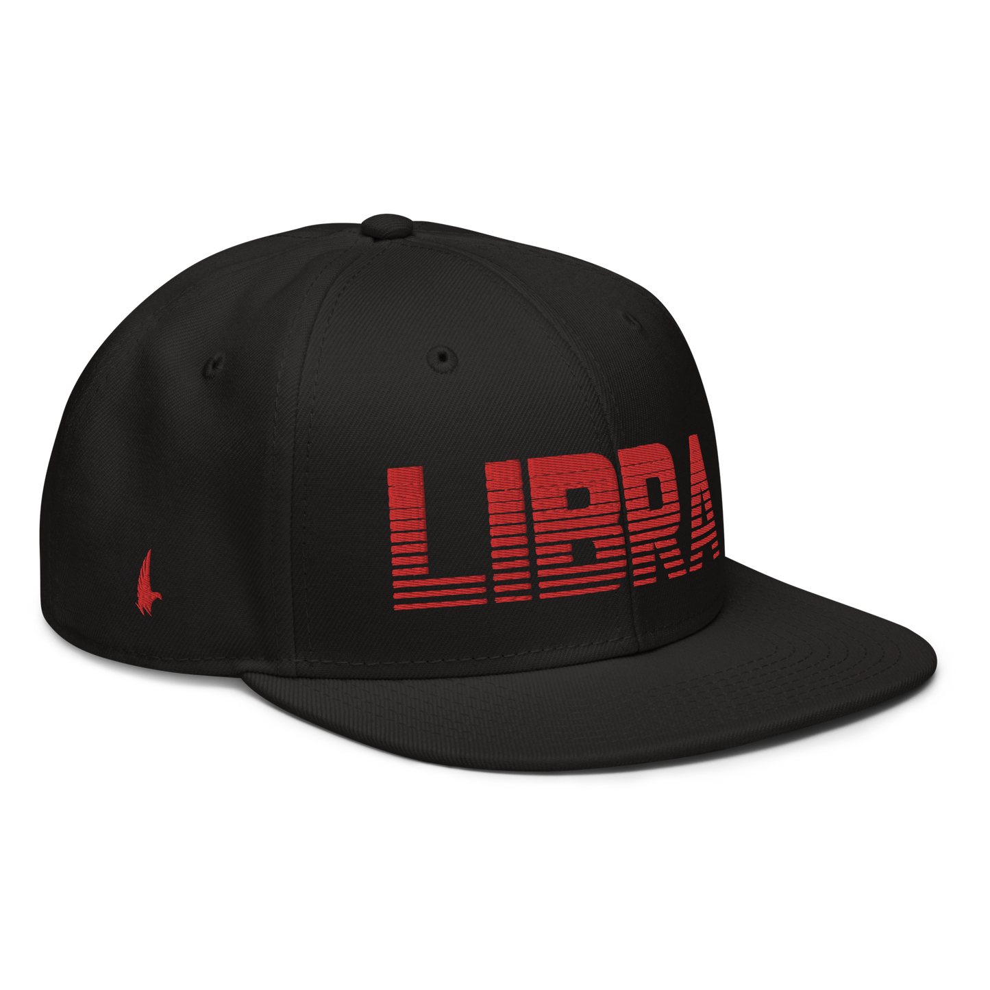 Loyalty Vibes Loyalty Vibes Libra Snapback Hat Black Red