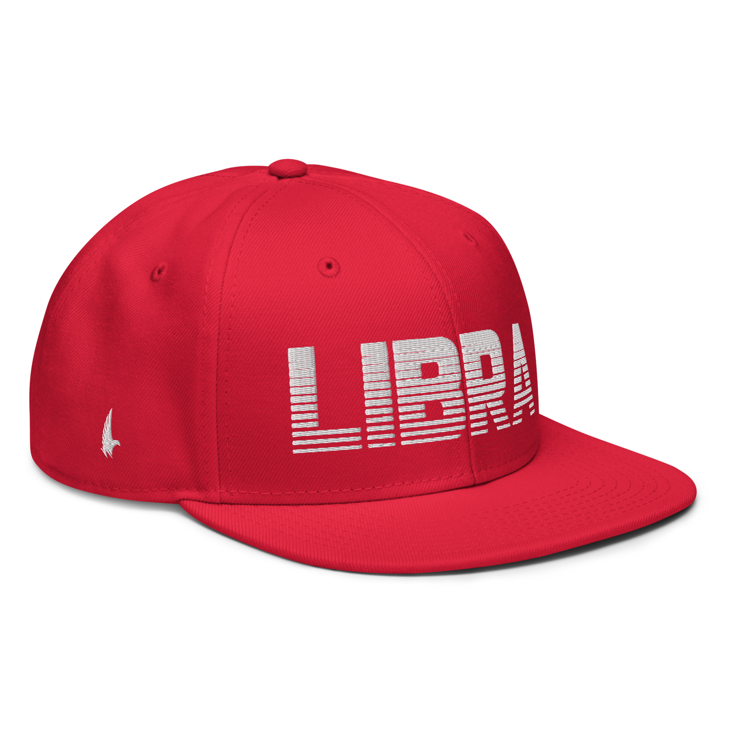 Loyalty Vibes Loyalty Vibes Libra Snapback Hat Red White