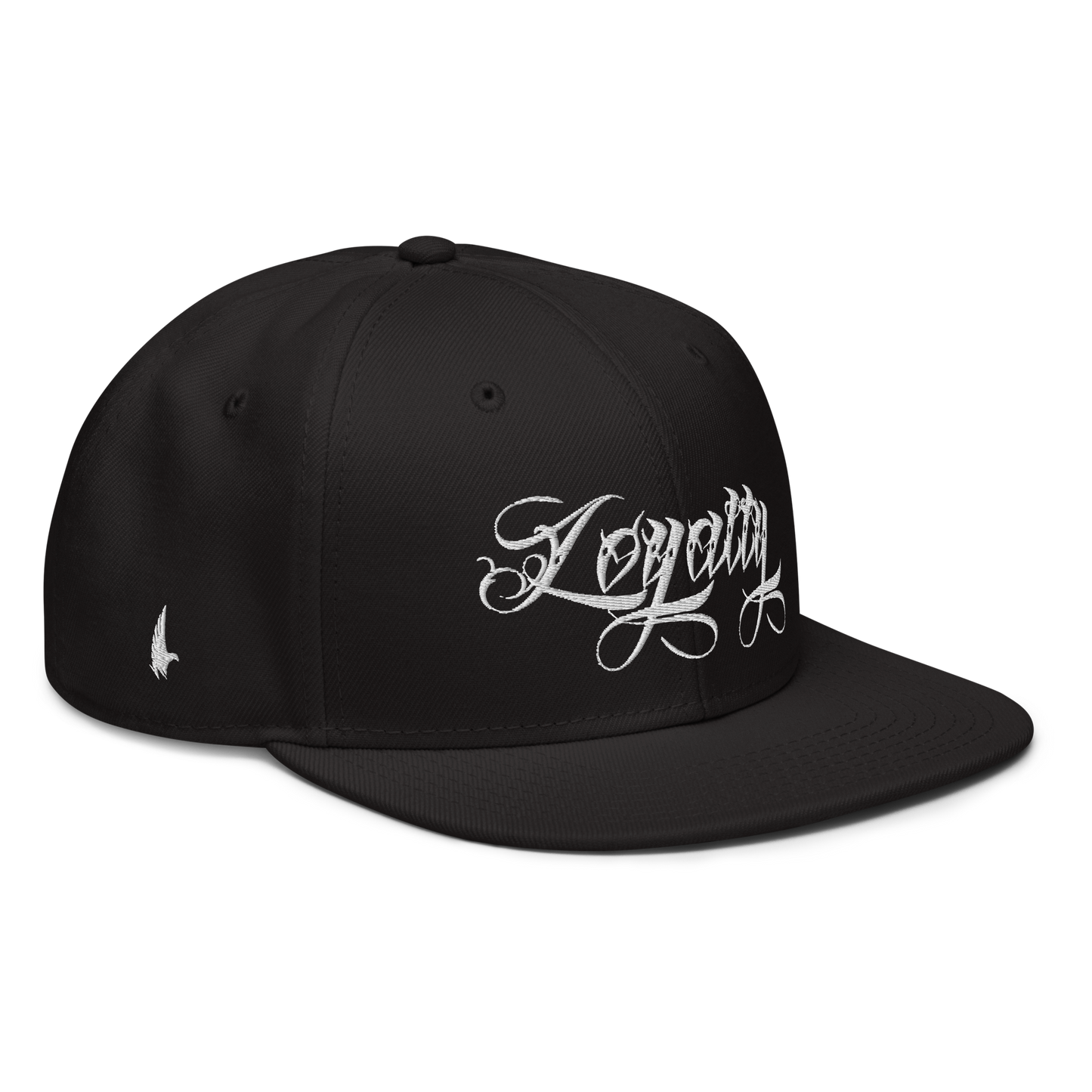 Loyalty Ice Snapback Hat Black White OS Loyalty Vibes