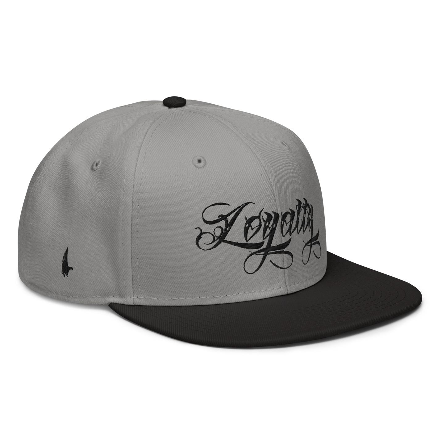 Loyalty Ice Snapback Hat Gray Black Black OS Loyalty Vibes