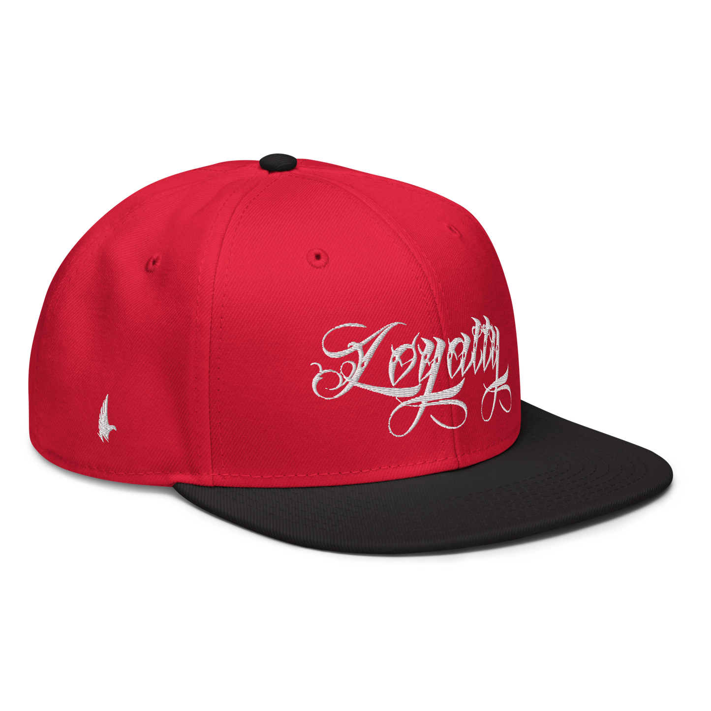 Loyalty Ice Snapback Hat Red White Black OS Loyalty Vibes