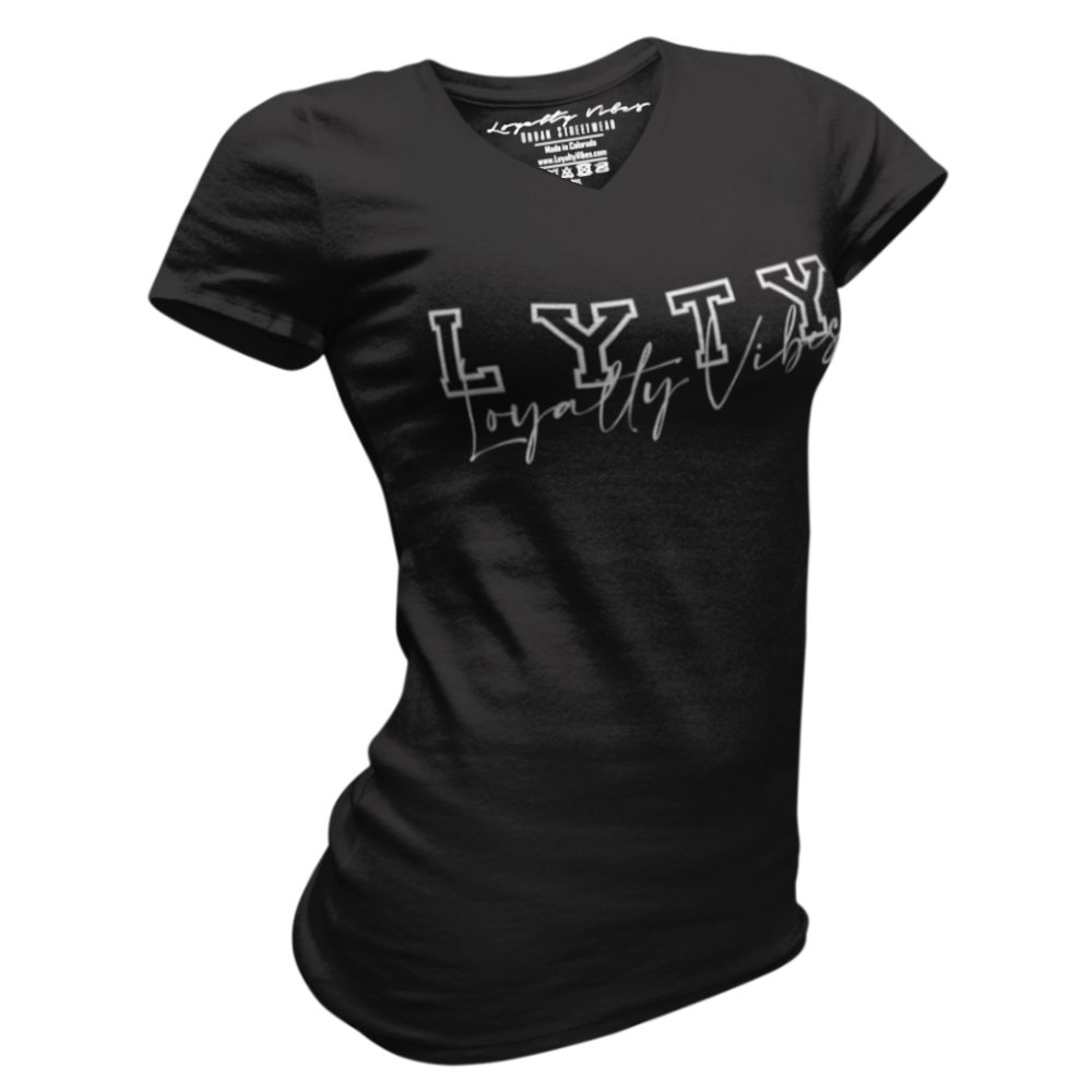 Loyalty Vibes Loyalty Vibes LYTY V-Neck Tee Black