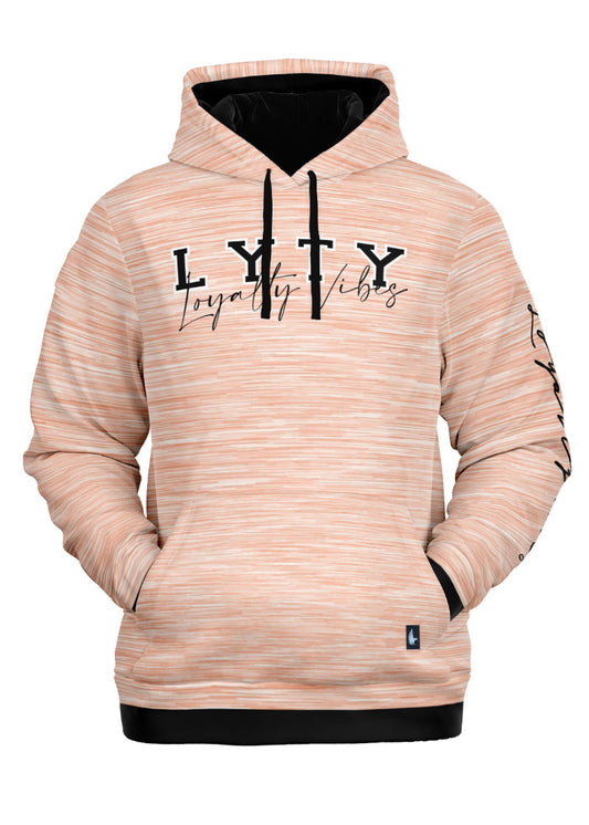 Loyalty VibesFlex Hoodie Pink Passion Loyalty Vibes