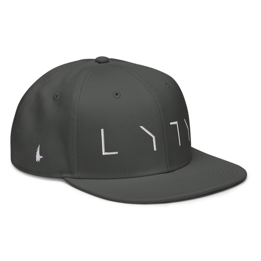 Loyalty Vibes LYTY Snapback Hat Charcoal Grey OS Loyalty Vibes