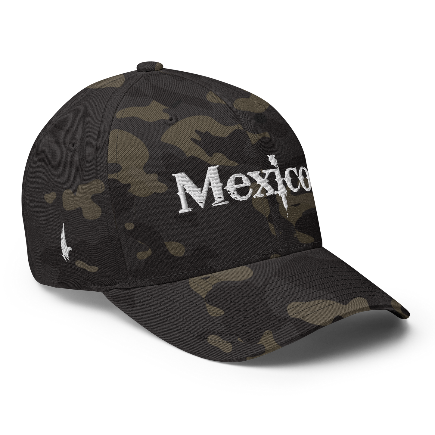 Loyalty Vibes Mexico Fitted Hat Urban Camo Loyalty Vibes