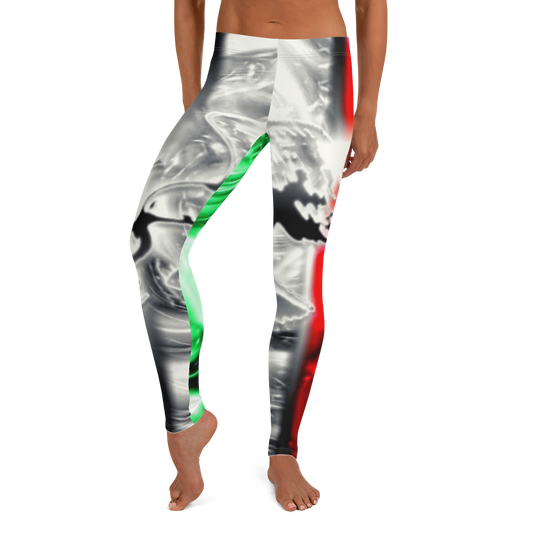 Mexican Skull Leggings Loyalty Vibes