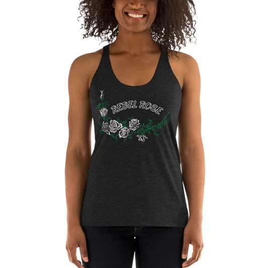 Women's Rebel Rose Tank Top Loyalty Vibes