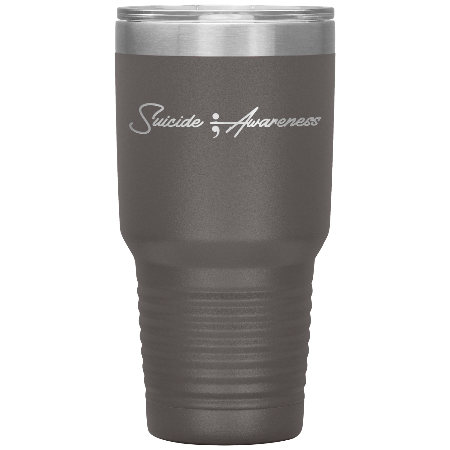 Suicide Awareness Tumbler Pewter Loyalty Vibes