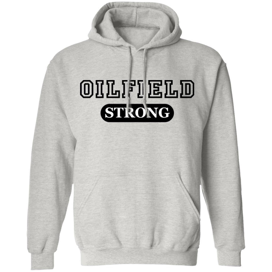 Loyalty Vibes Oilfield Strong Pullover Hoodie Heather Grey