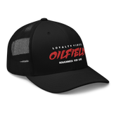 Oilfield Roughneck Trucker Hat Black One size - Loyalty Vibes