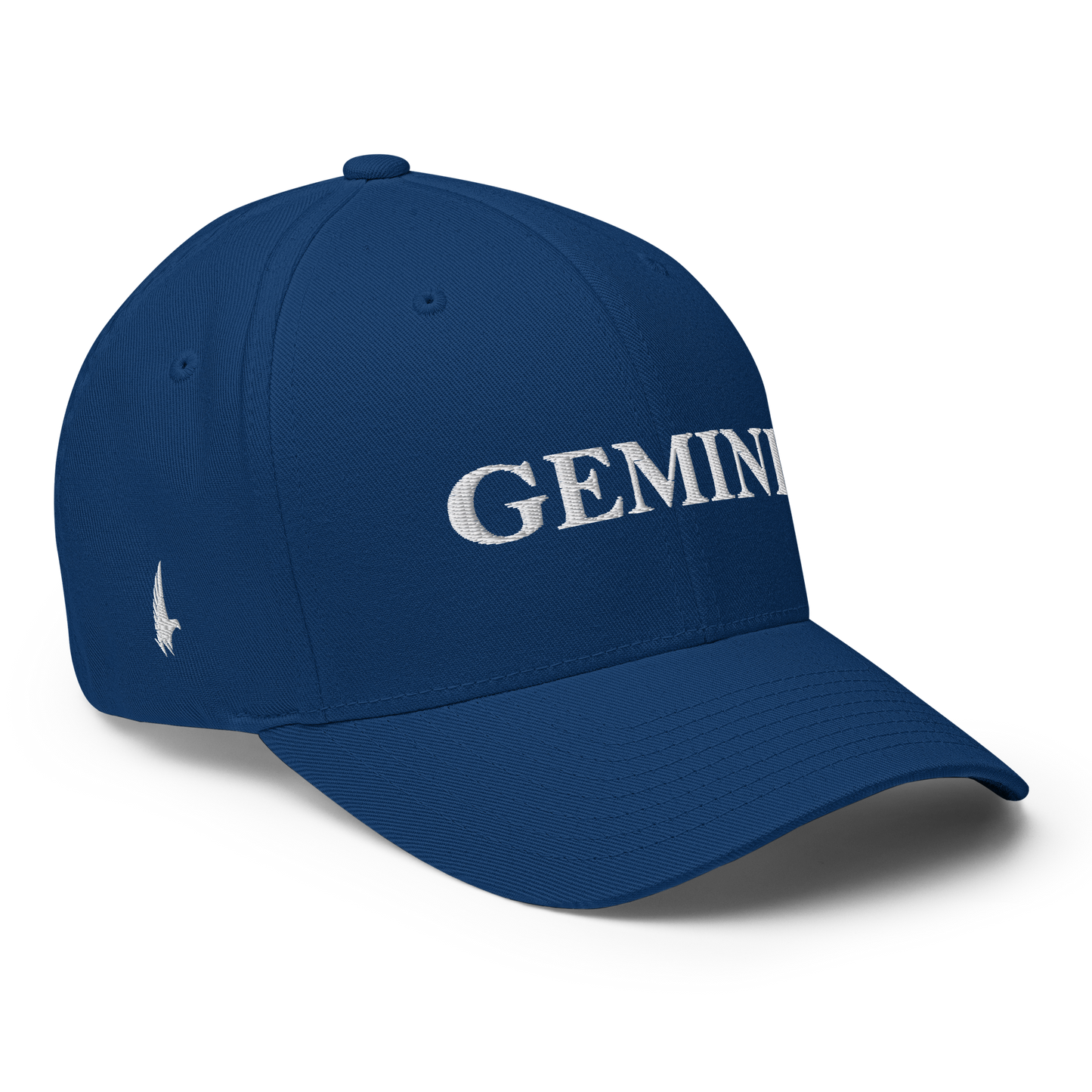 Loyalty Vibes Original Gemini Fitted Hat Blue Fitted Loyalty Vibes