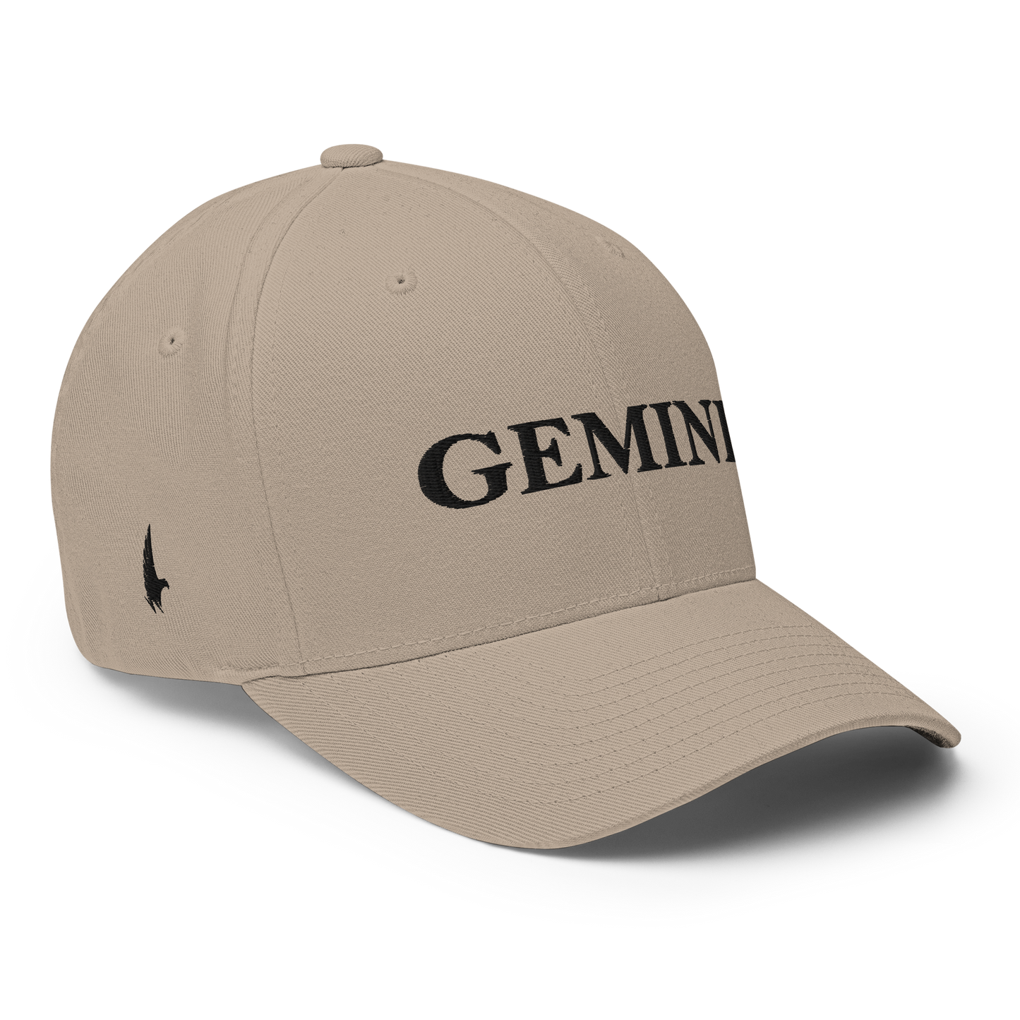 Loyalty Vibes Original Gemini Fitted Hat Sandstone Black Fitted Loyalty Vibes