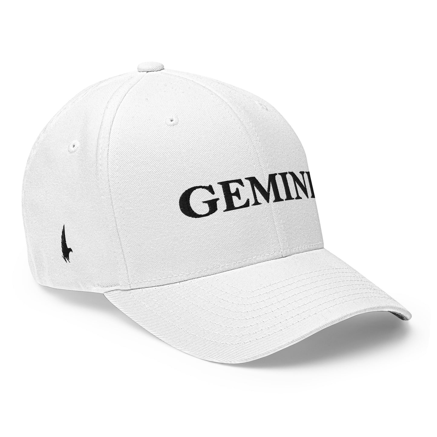 Loyalty Vibes Original Gemini Fitted Hat White Fitted Loyalty Vibes