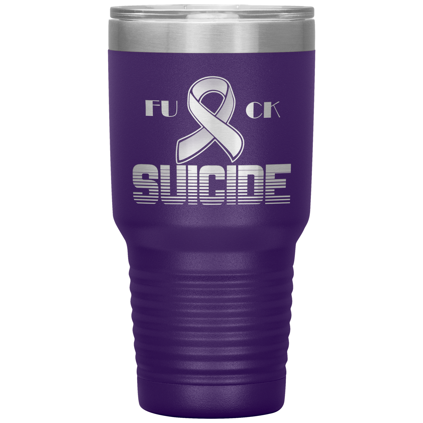 Fk Suicide Tumbler Purple 30 oz. - Loyalty Vibes