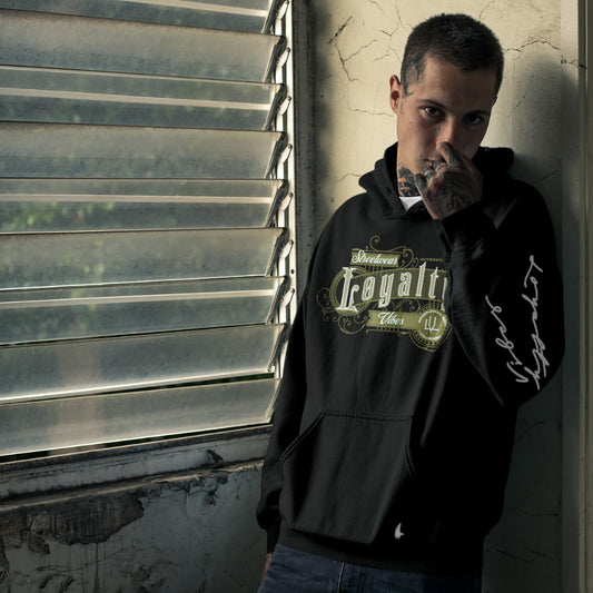 Loyalty Vibes Riders Graphic Hoodie Black Loyalty Vibes