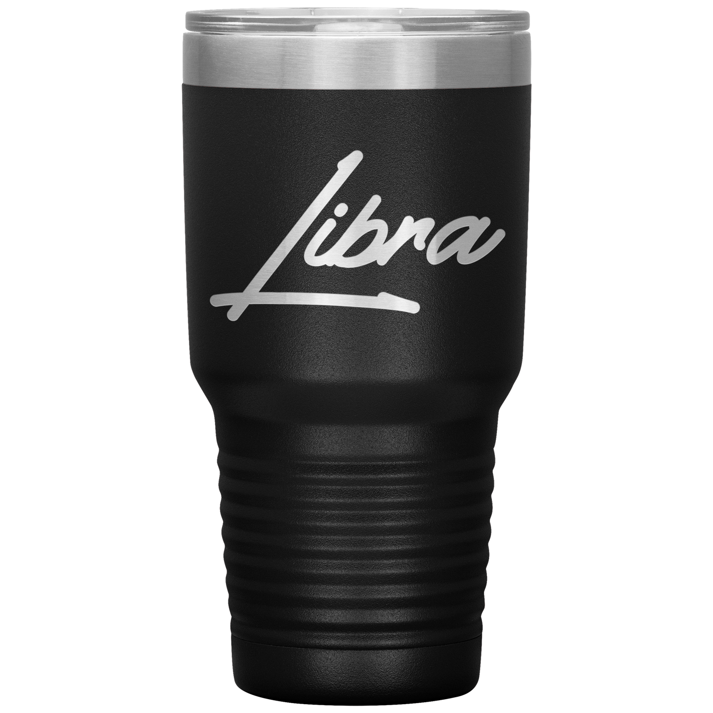 Libra Tumbler Black - Loyalty Vibes