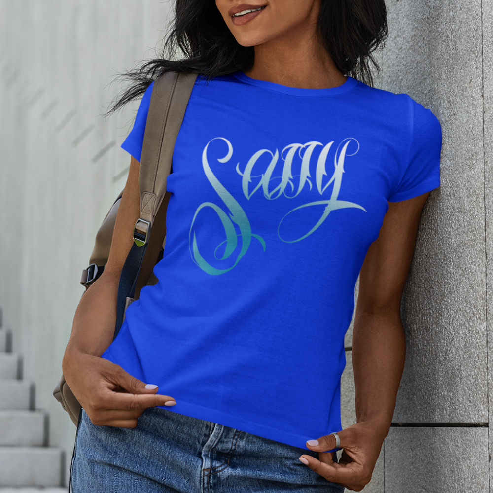 Loyalty Vibes Loyalty Vibes Sassy Tee Blue