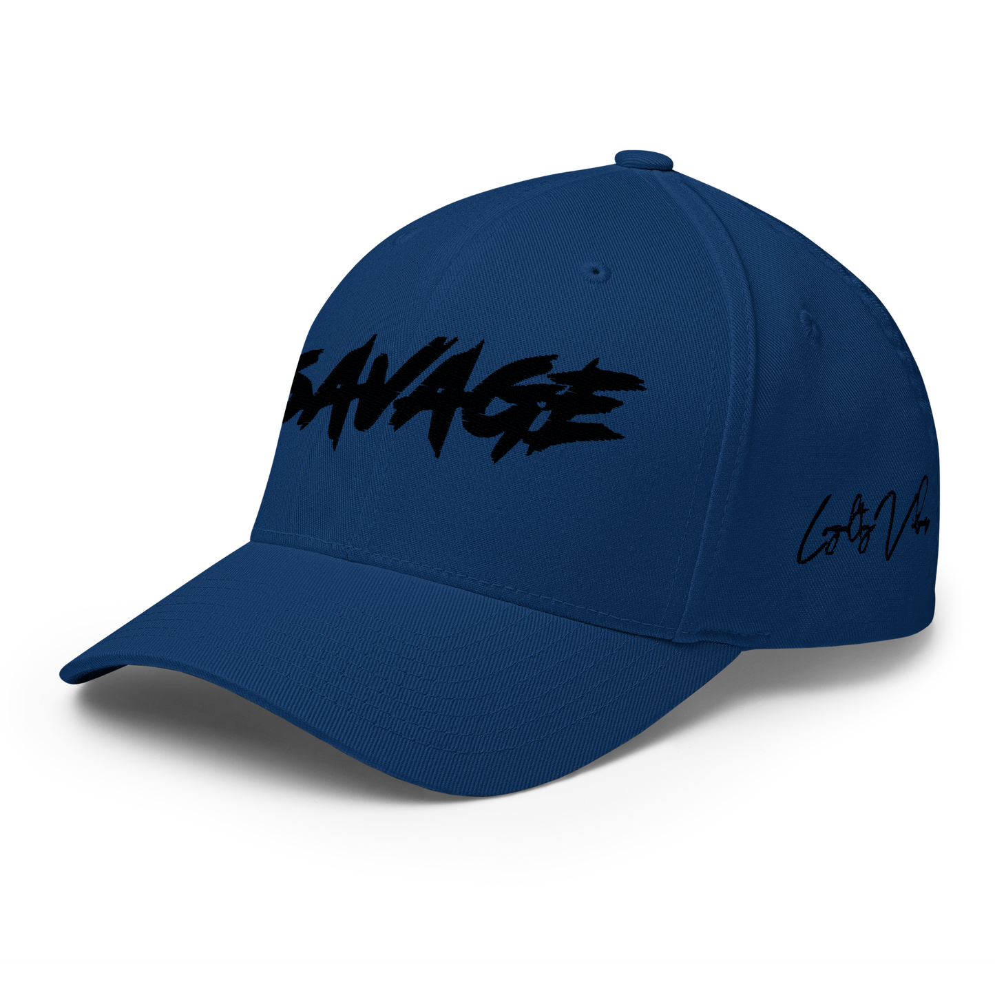 Loyalty Vibes Savage Fitted Hat Loyalty Vibes