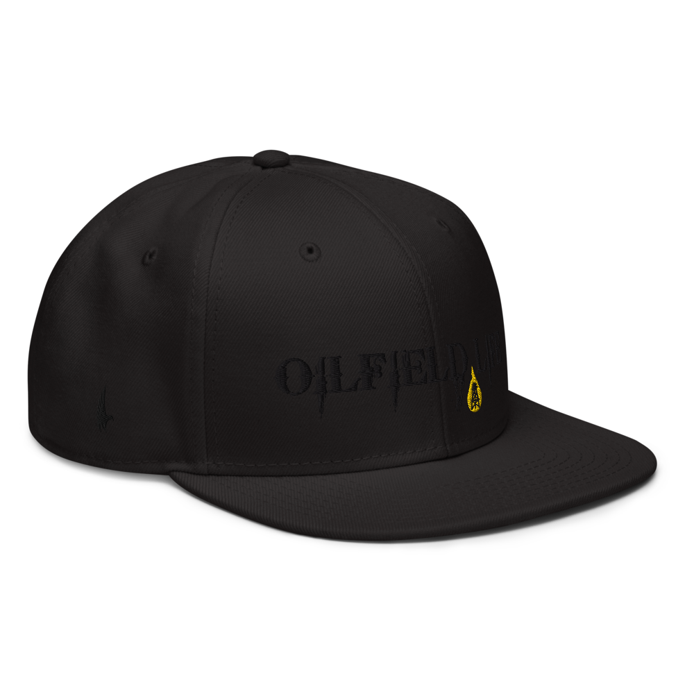 Loyalty Vibes Oilfield Life Snapback Hat Black OS Loyalty Vibes