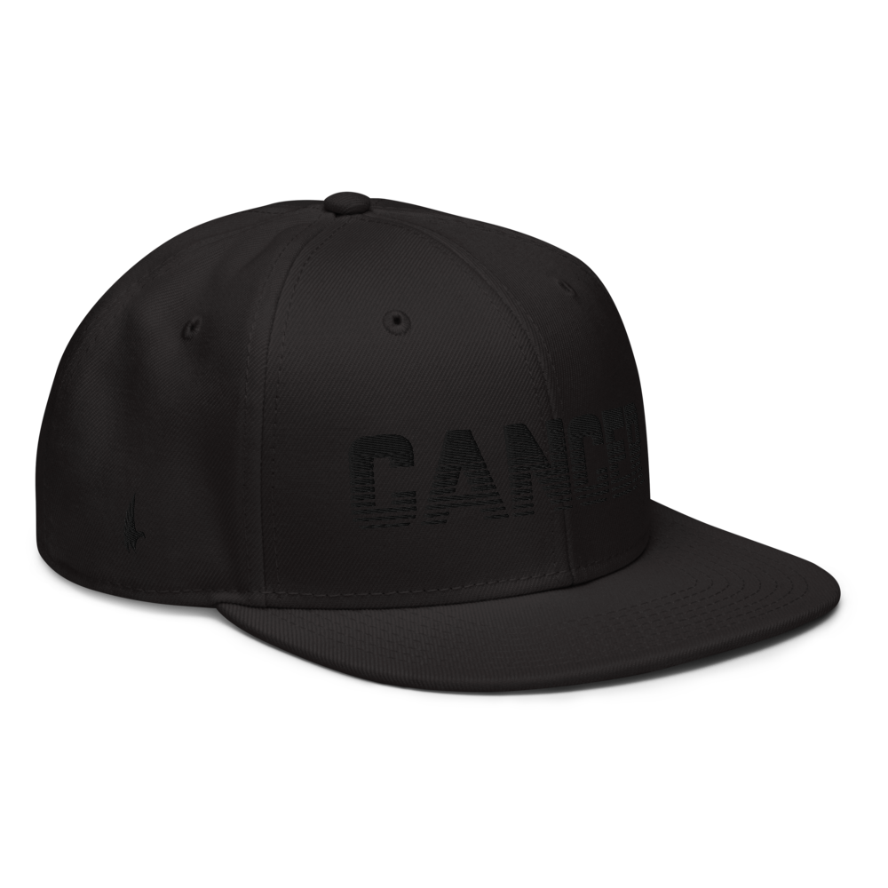 Loyalty Vibes Loyalty Vibes Cancer Zodiac Snapback Hat Black OS