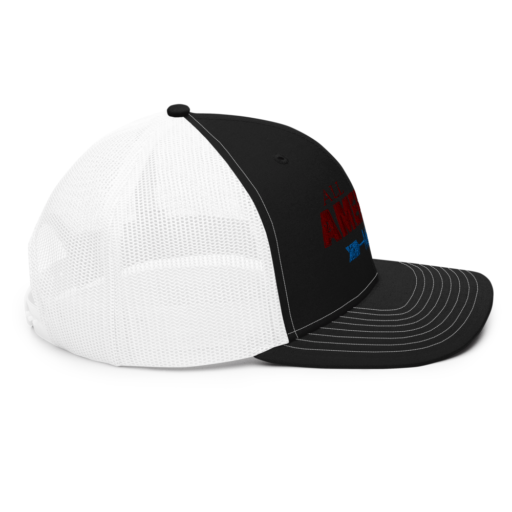 Loyalty Vibes All American Mom Trucker Hat