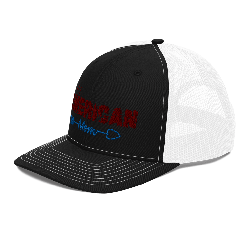 Loyalty Vibes All American Mom Trucker Hat