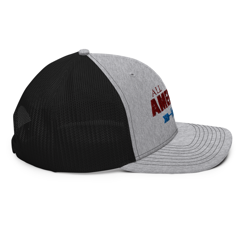 Loyalty Vibes All American Mom Trucker Hat