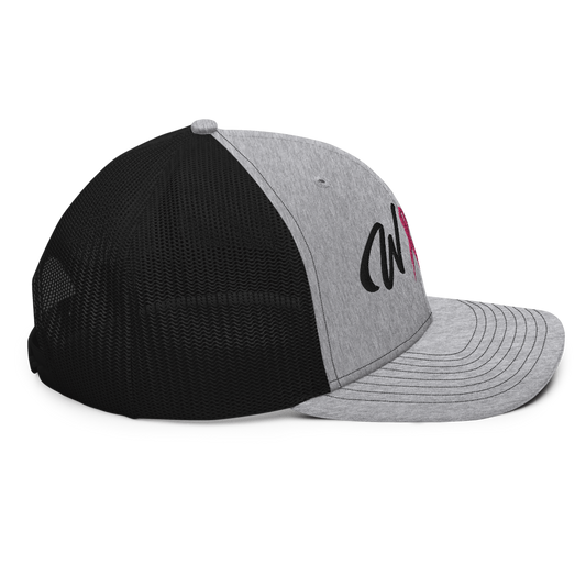 Breast Cancer Warrior Trucker Hat Loyalty Vibes