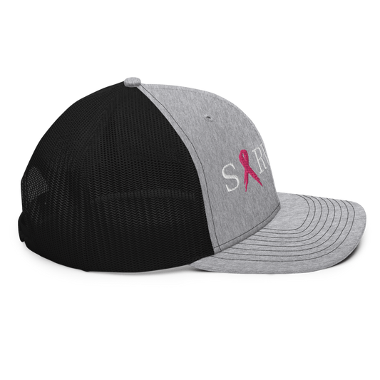 Breast Cancer Survivor Trucker Hat Loyalty Vibes