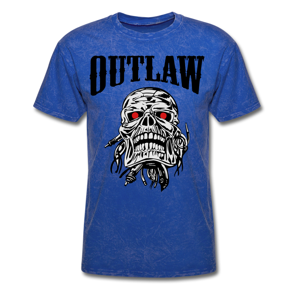 Skull Crushing Bone And Skull T-Shirt mineral royal - Loyalty Vibes