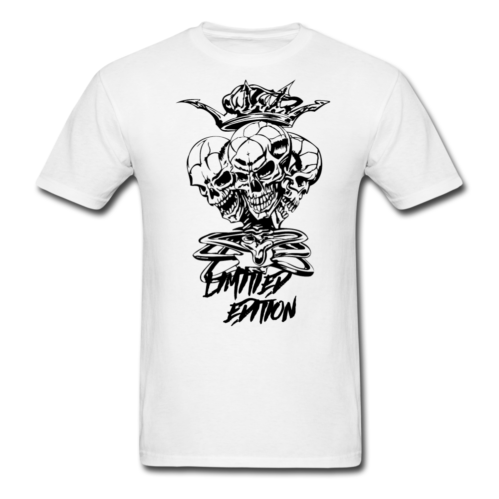 Skull Crusher Men's T-Shirt white Loyalty Vibes