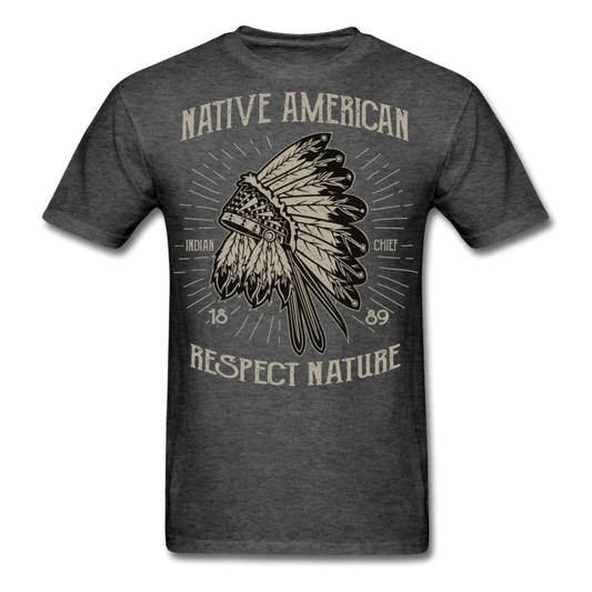 Baydify Native American Shirt heather black Loyalty Vibes