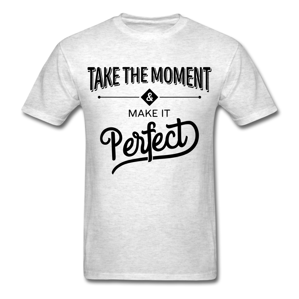 Moment Of Life T-Shirt Heather Grey Loyalty Vibes