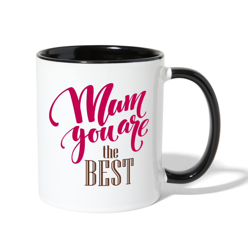 Best Mum Coffee Mug white black Loyalty Vibes