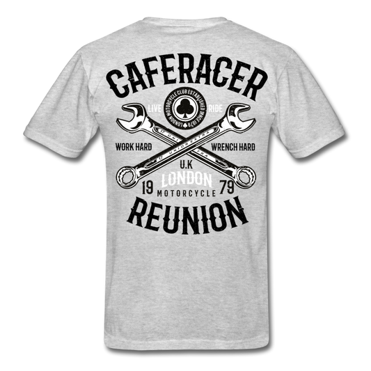 London Rider T-Shirt heather gray Loyalty Vibes