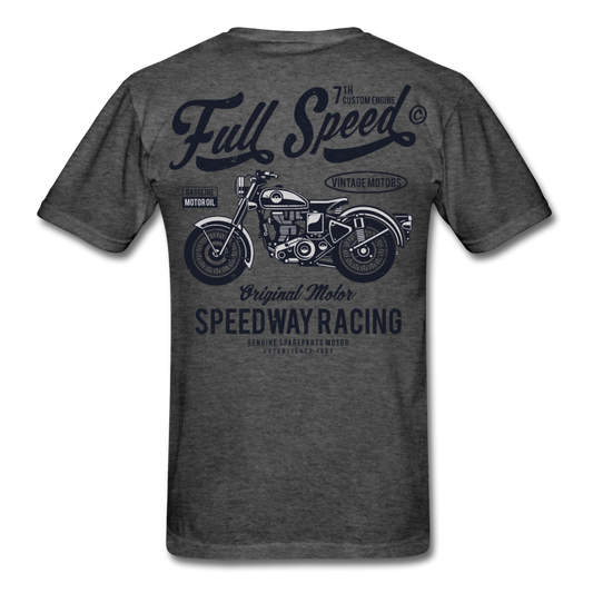 Speed Racing Motorcycle T-Shirt heather black Loyalty Vibes