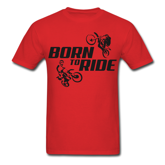 Motocross T-Shirt red Loyalty Vibes