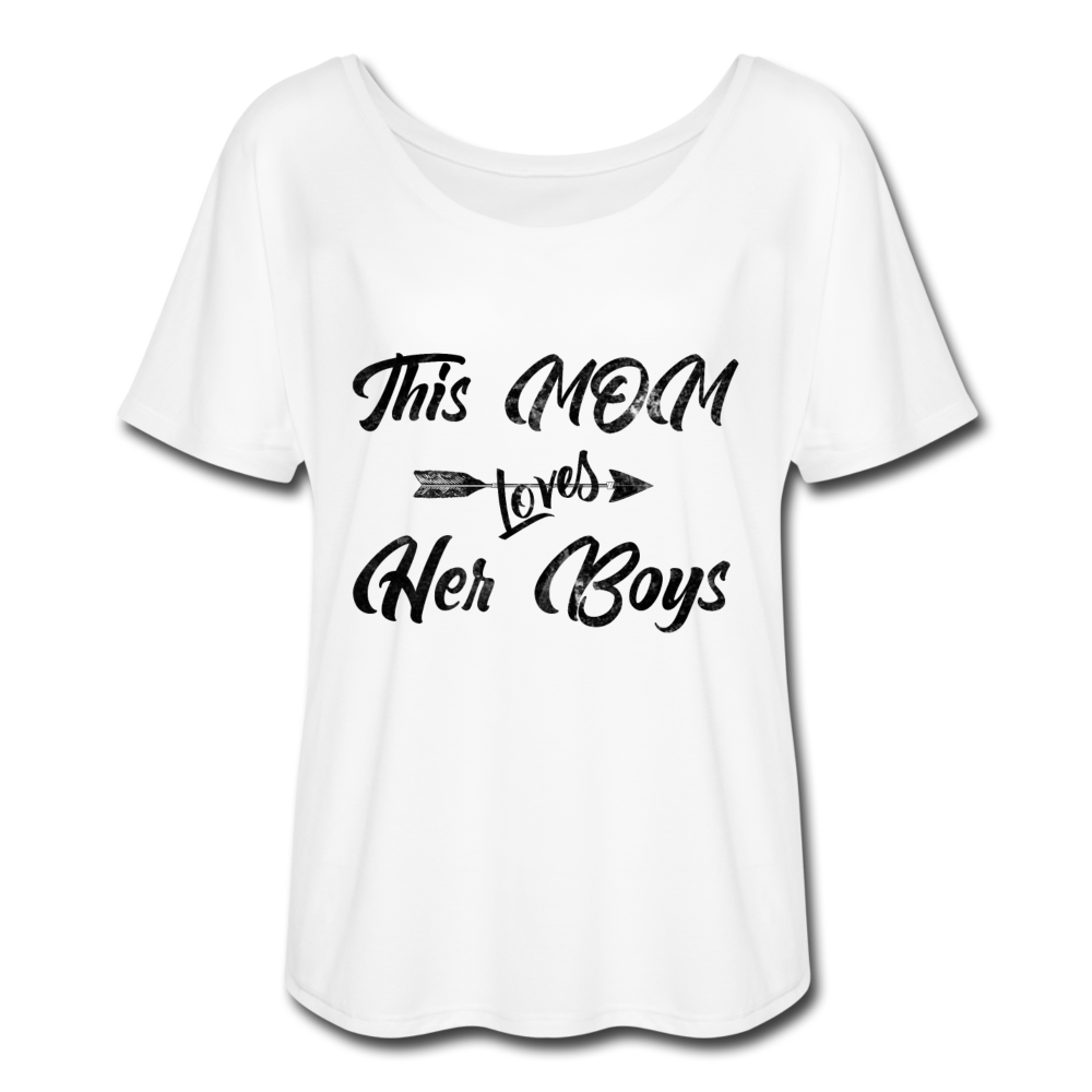 Loyalty Vibes Proud To Be A Boy Mom Shirt white