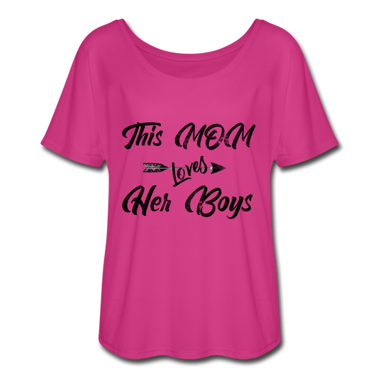 Proud To Be A Boy Mom Shirt dark pink Loyalty Vibes