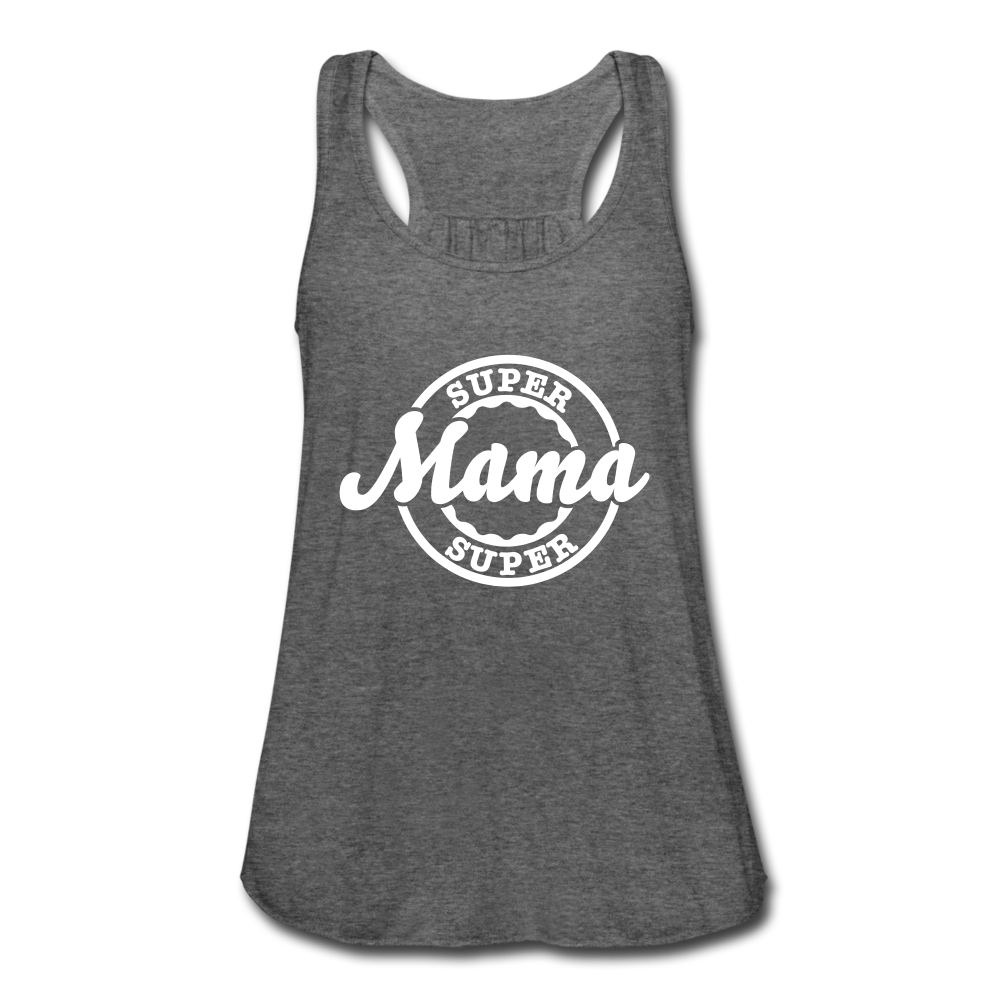 She's A Super Mama Tank Top deep heather Loyalty Vibes