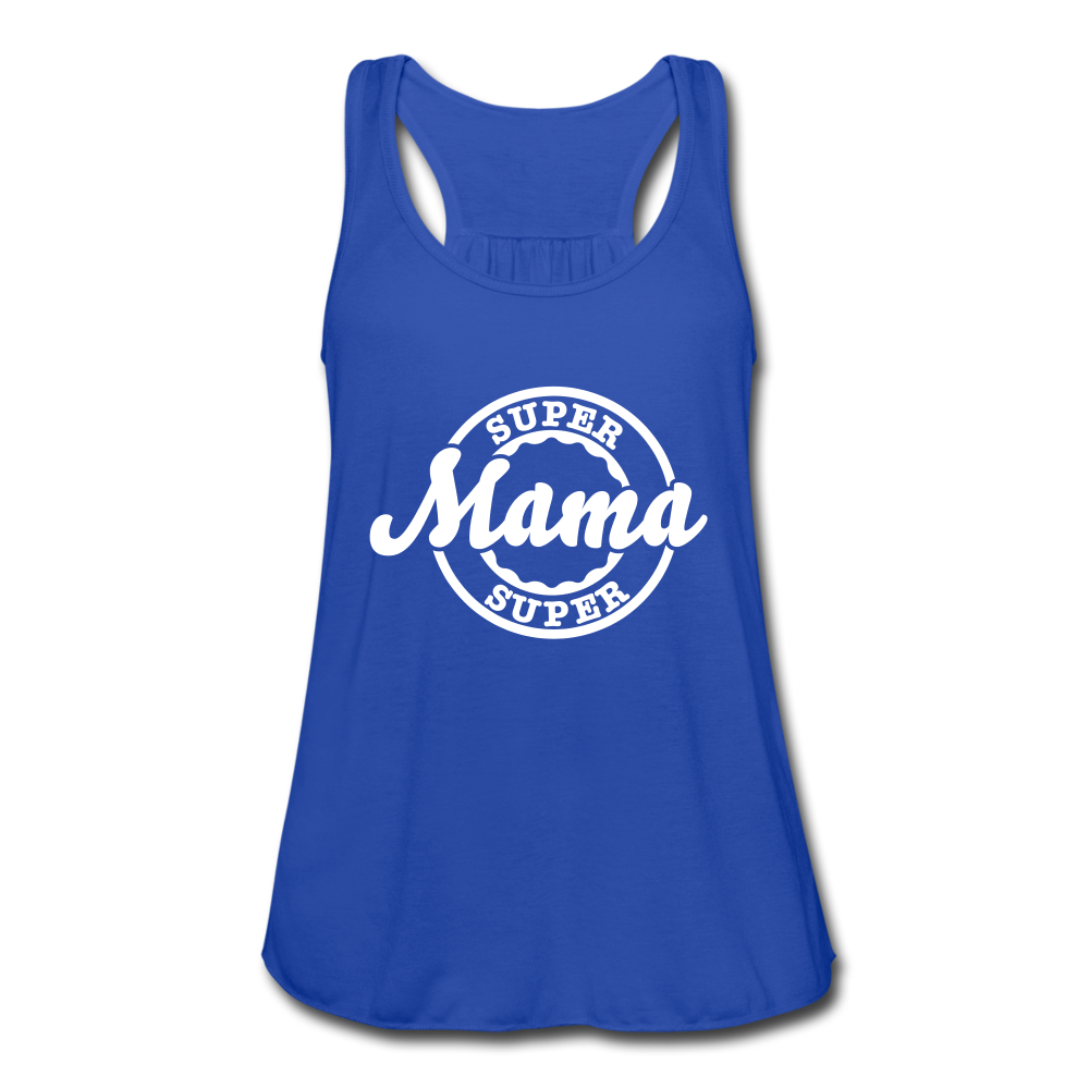 She's A Super Mama Tank Top royal blue Loyalty Vibes