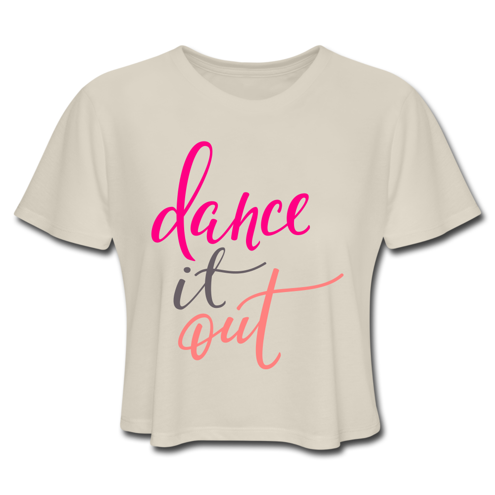 Dance Crop Top dust Loyalty Vibes
