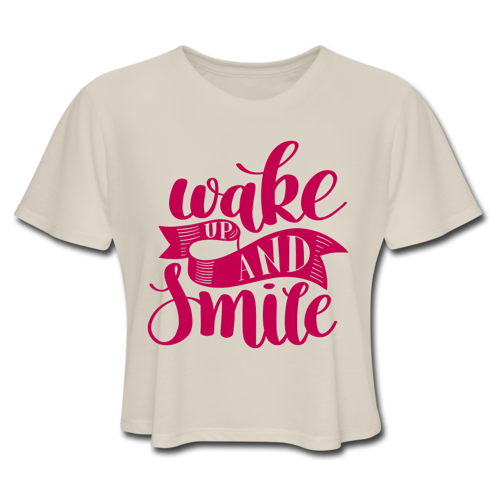 Wild Smiles Crop Top Dust Loyalty Vibes