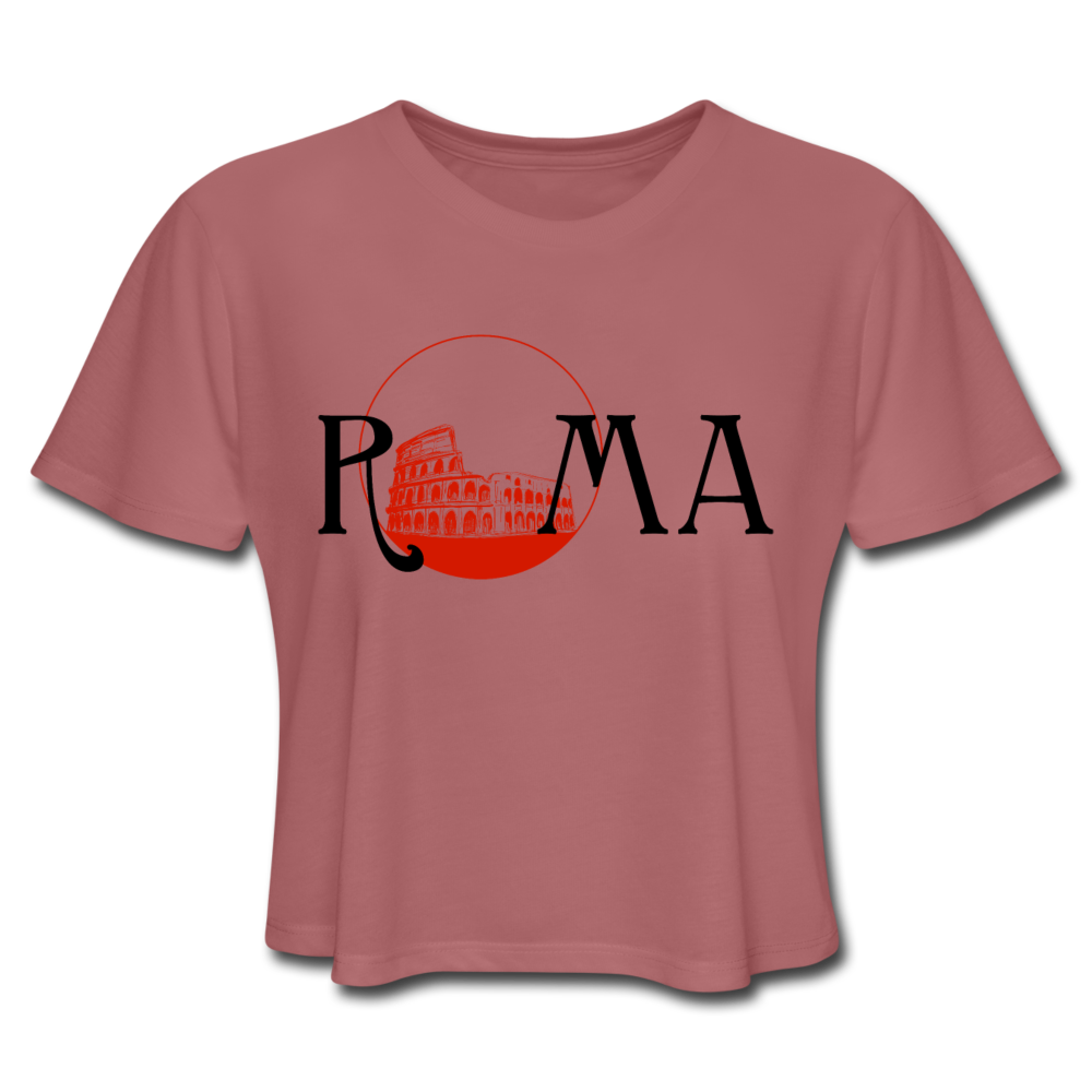 Magical Rome Crop Top mauve Loyalty Vibes